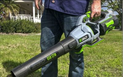 Brand new EGO POWER+ 650 CFM Blower delivers air speeds up to 180 MPH