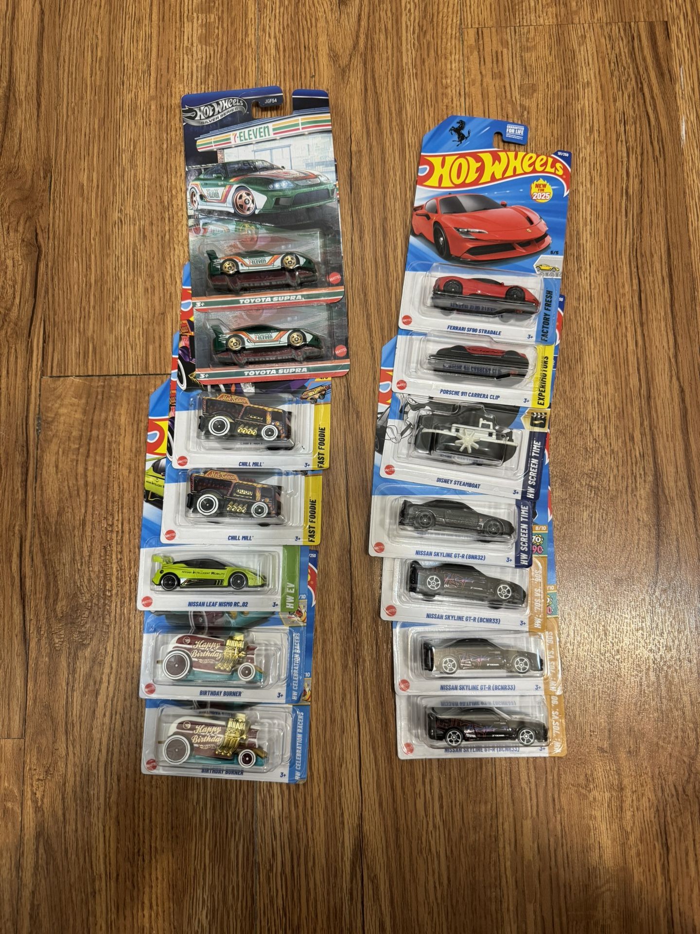 How Wheels. Treasure Hunts, 7/11 Supra, F&F R32, Etc