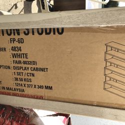 Baxton Studio White Display Shelf New In Box