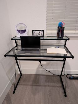 Glass Desk