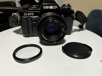 Minolta X-570 35mm Film Camera with MD 50mm f/1.7 Lens