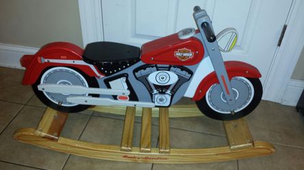 Harley davidson wooden rocker sale