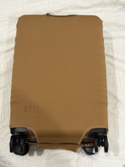 BÉIS Carry-On Luggage Cover Camel - Brand New With Tags