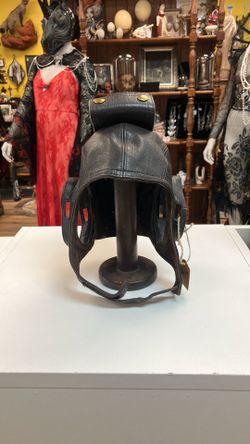 Gibson & Barnes Leather Flying Helmet 