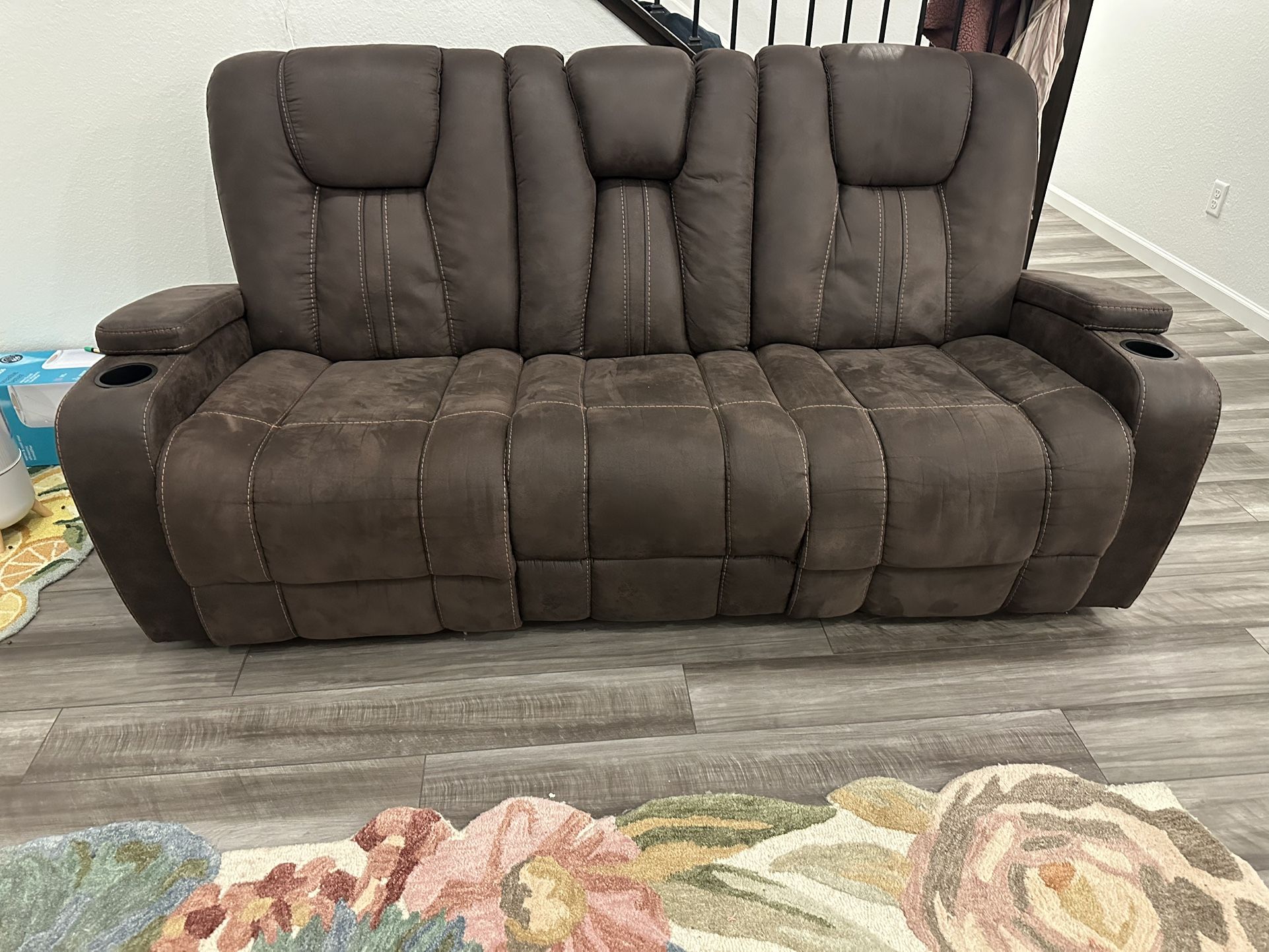 Sofa ( Recliner Sofa But One Side Is Broken)