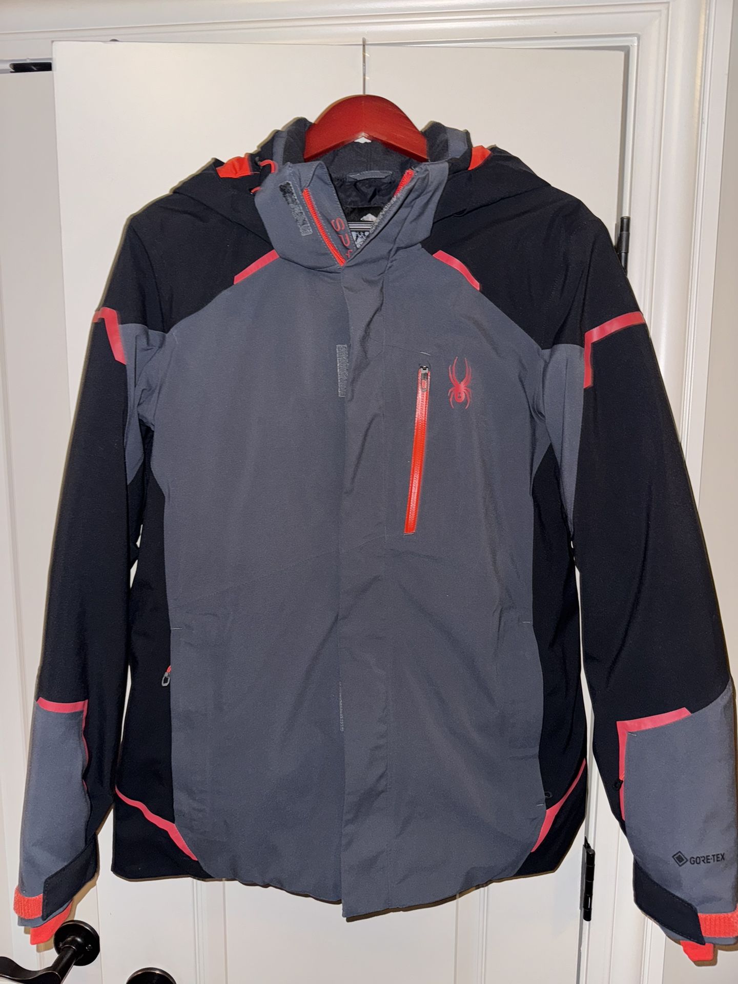 Men’s Spider Ski Coat, Size Medium