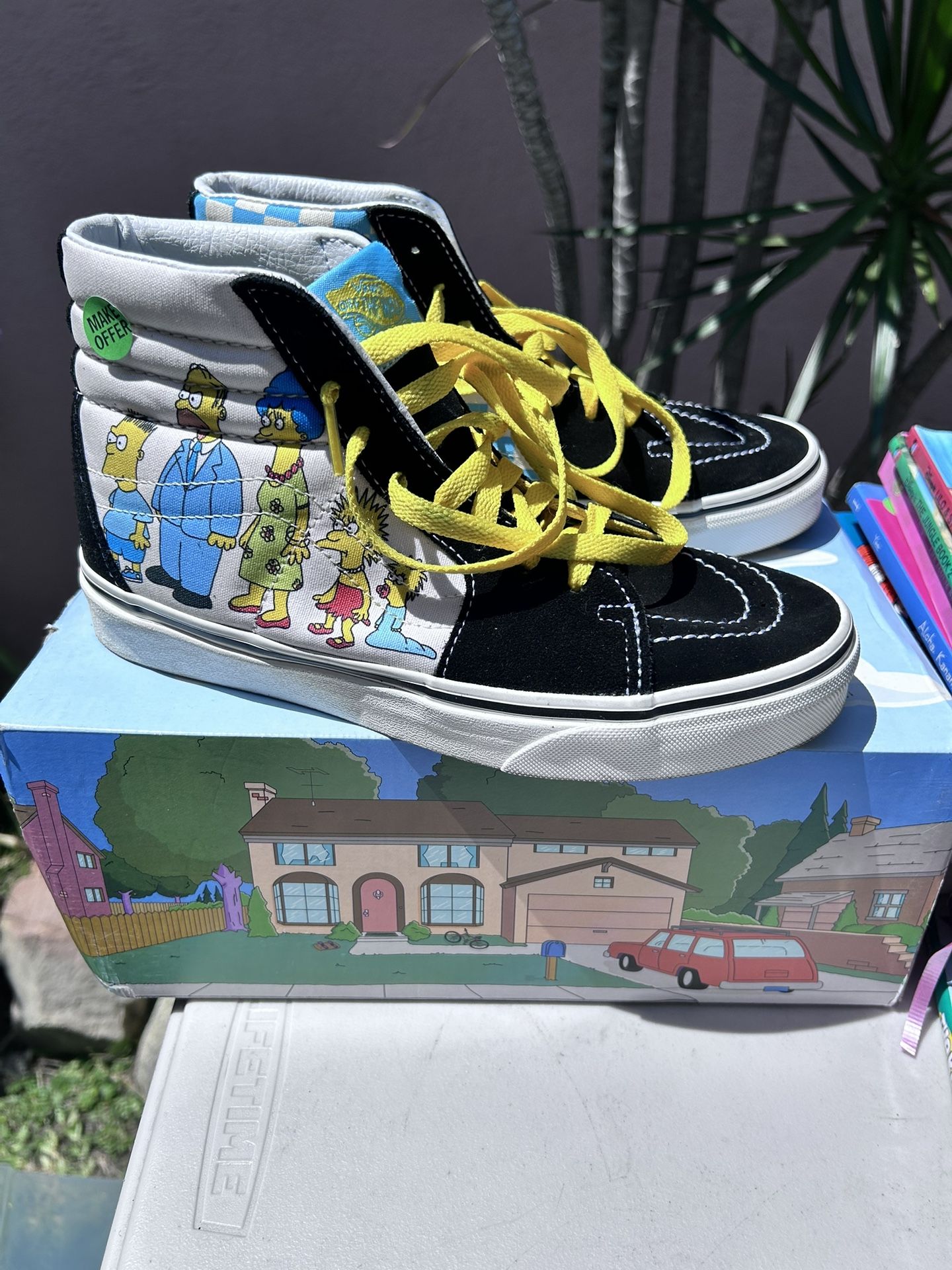 Simpsons Vans