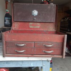 Antique BLACKHAWK Toolbox