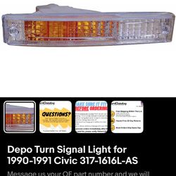 Depo Turn Signal Lights For Honda Civic 