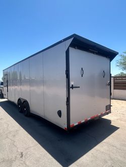 8.5 x 28ft enclosed plus v nose trailer