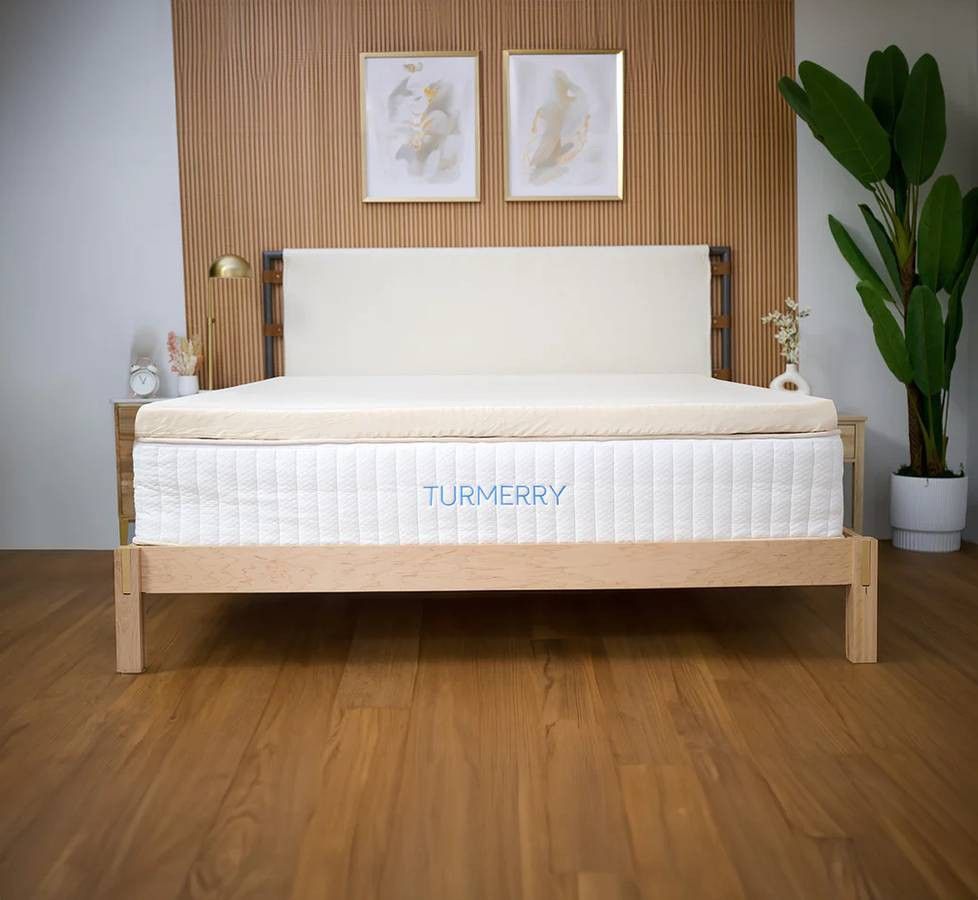 Queen, 2 Inch Organic Latex Mattress Topper