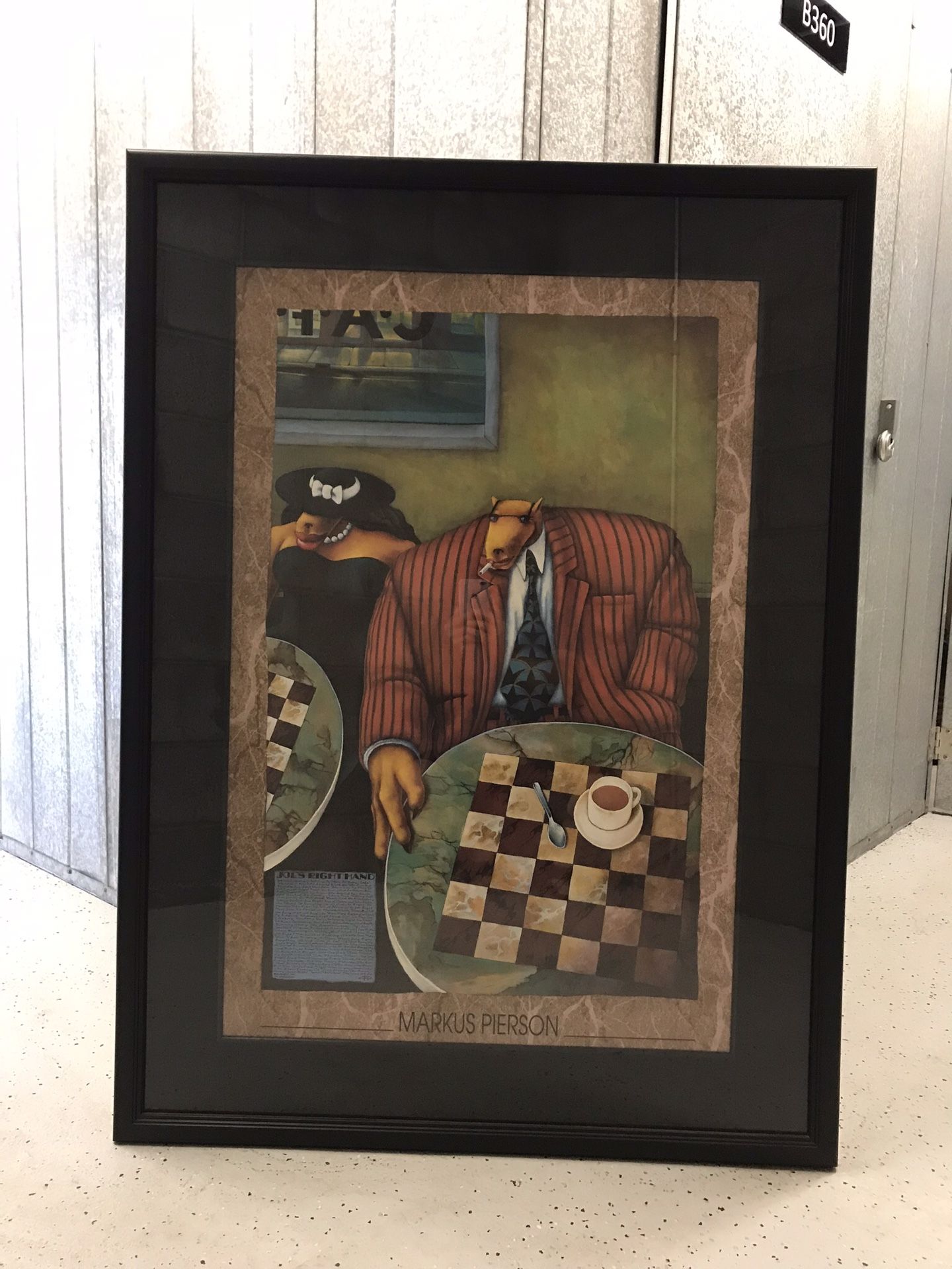 “Joe’s Right Hand” Fine Art Poster by Markus Pierson
