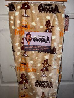 Count chocula oversized plush throw new
