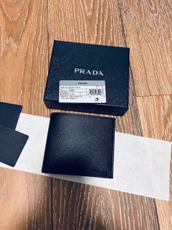 Prada Nero Black Saffiano Leather Wallet