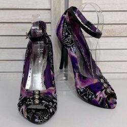 BCBGirls Open Toe Stilettos Women’s Size 9.5