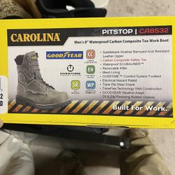 Brand New Carolina Boots Size 10