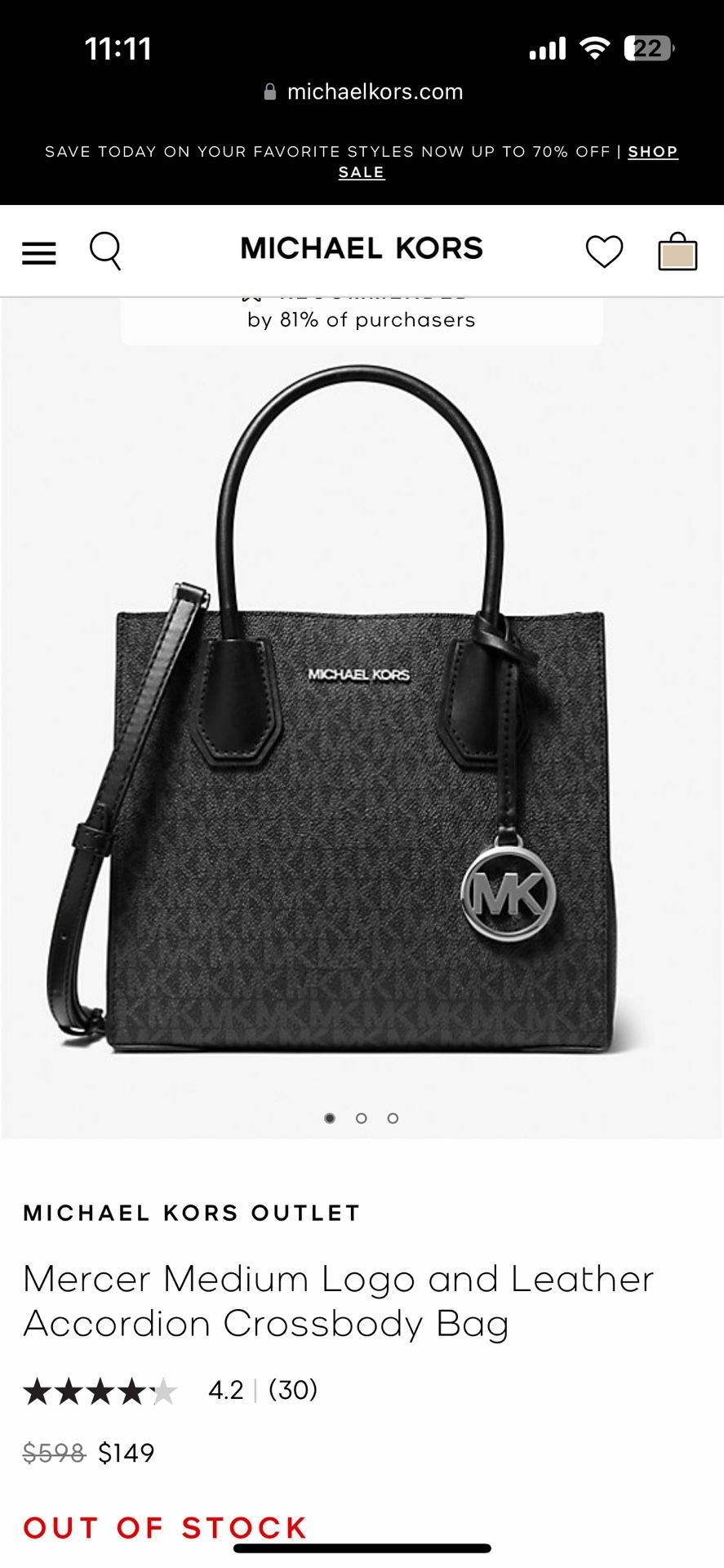 Michael Kors Purse