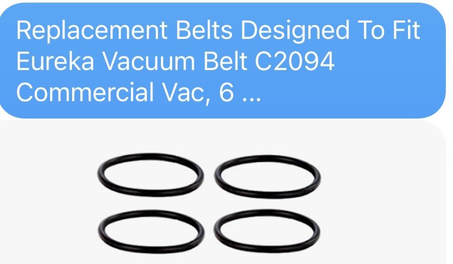 C2094 Commercial Vacuum Belts 4 All New