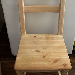 Wood Stools and Chair