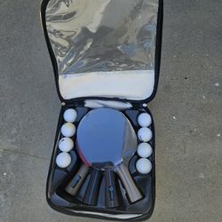 $20 Ping Pong Raquets (4) & Balls 