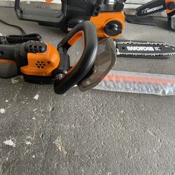 Pruning Saw,10" Cordless Chainsaw Combo KitOBO