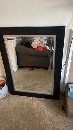 Large Wall Mirror & Coffee Table Set