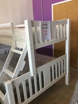 Bunk bed with full bed
