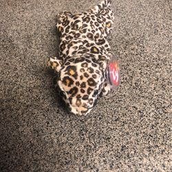 Beanie Baby: Freckles The Leopard 