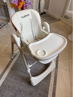 High Chair for Babies & Toddlers, Height Adjustable, Grow & Go High Chair