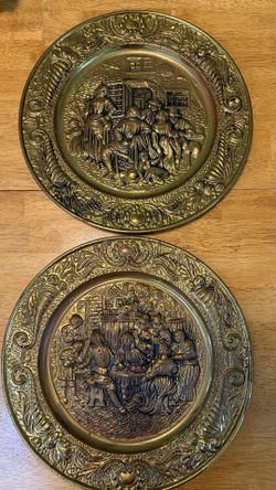 Vintage English wall hangings