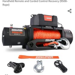 ZESUPER 9500lbs Electric Winch Kit