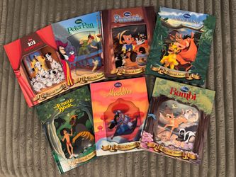 *BRAND NEW* Disney Magical Story Books Set of 7 (3D Covers)