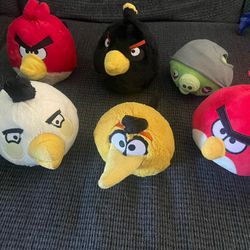 Angry bird Plushies 