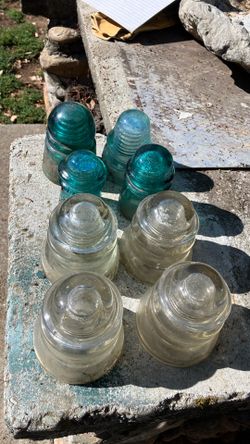 Vintage Glass Insulators