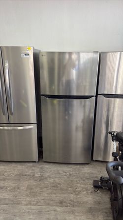 LG 20 Cu. Ft. Top Freezer Refrigerator – Stainless Steel