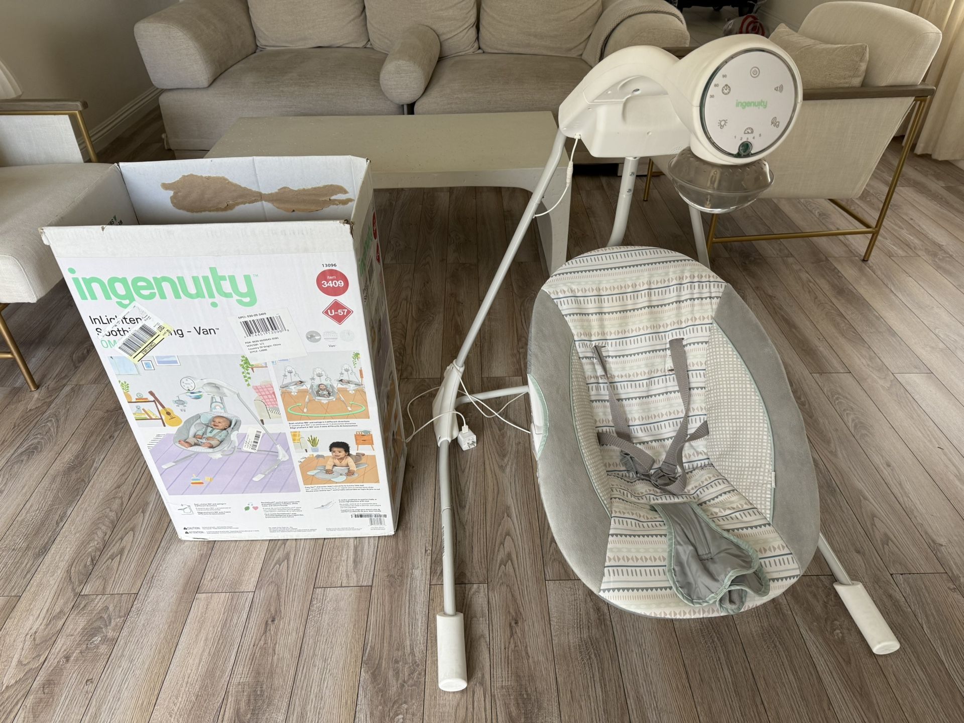 Ingenuity 5-Speed Baby Swing — $80