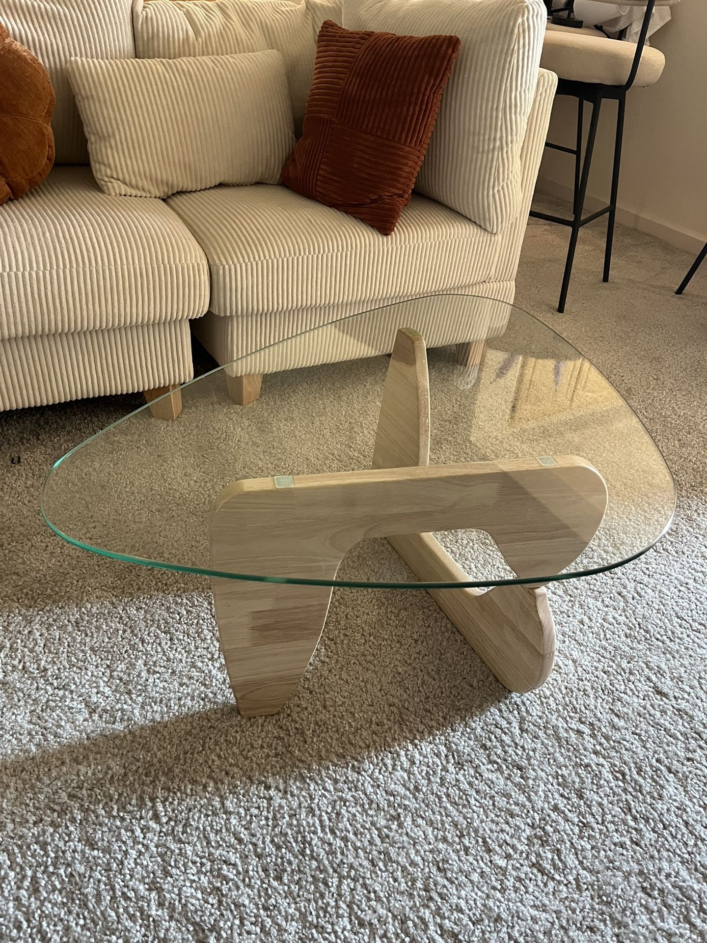 Glass Top Coffee Table
