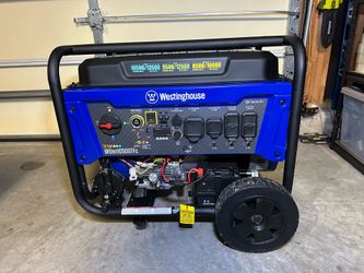 Westinghouse 13500 Tri-Fuel Generator + Extras