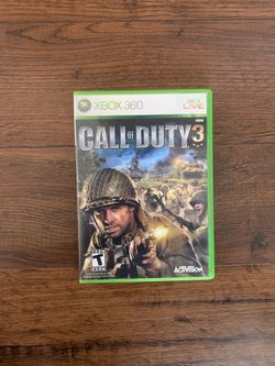 Call of Duty 3 xbox 360