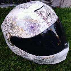 Lady Scorpion Helmet Motorcycle 🏍️ Size Small