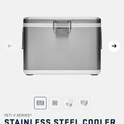 Yeti V Series Stainless Steel Cooler With Cover