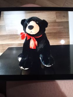 Stuffed Black Bear