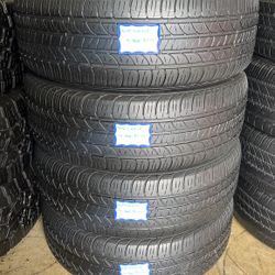🛞SET OF 4 USED TIRES🛞 215/70/15 GOODYEAR •INCLUDING INSTALL/BALANCE•