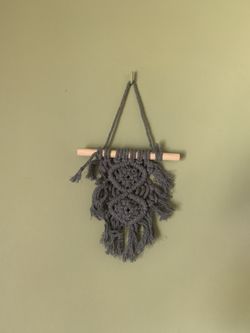Mini Macrame Hanging (Wall/Car Decor)