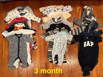 3 month baby boy clothes
