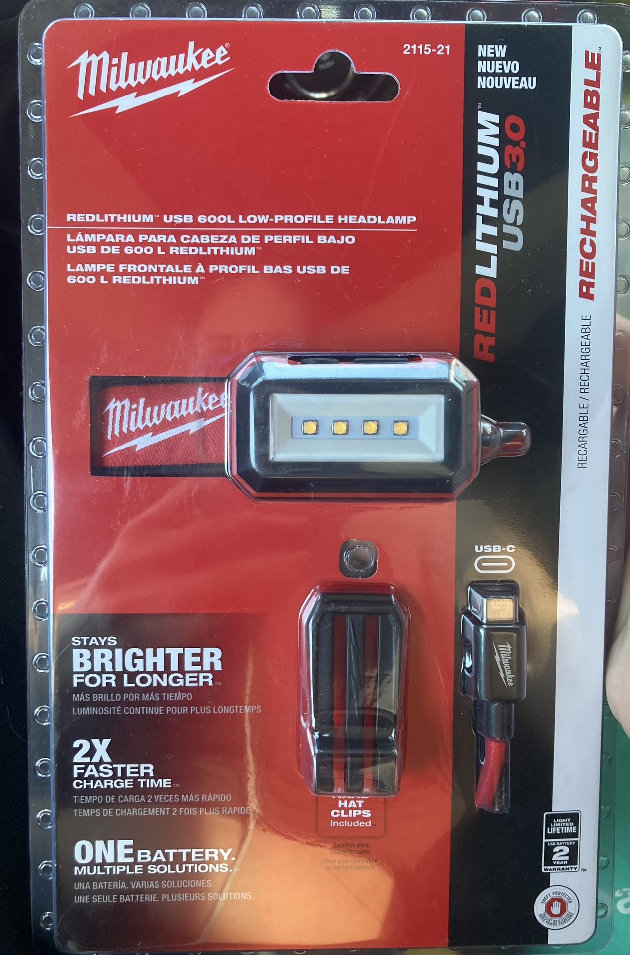 Milwaukee 600 Lumens Headlamp