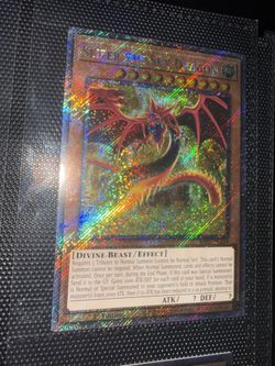 Platinum Secret Rare Slifer The Sky Dragon