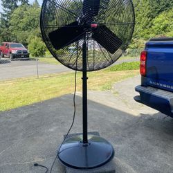 DAYTON Light-Duty Industrial Fan: 30 in Blade Dia, 2 Speeds