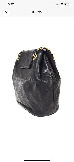 CHANEL CC MATELASSE Fringe Chain Shoulder Bag Leather Black Vintage for  Sale in Calabasas, CA - OfferUp