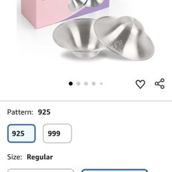 Silver Nursing Cups